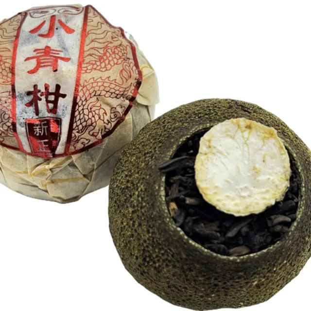 【藏古祥館】梅江小青柑(熟茶 小餅茶 普洱 猛海 龍珠)
