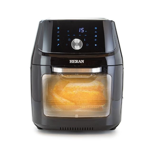 禾聯 HERAN HAO-16CL02W 16L 智慧聯網氣炸烤箱 萬用空炸鍋 1500W 溫控定時 黑色一鍋多用