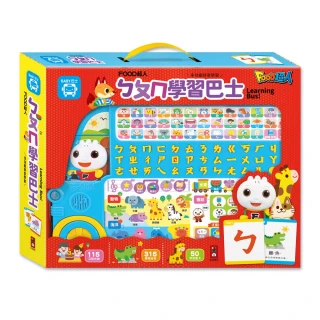【風車圖書】ㄅㄆㄇ學習巴士(FOOD超人)