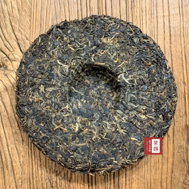 【茶韻】普洱茶2004年雙雄茶廠老班章野生青餅銀獎357g/餅 茶葉禮盒(生茶/附收藏盒x1.可提袋)