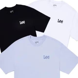 【Lee 官方旗艦】男女同款 / 左胸小LOGO 共3色 男女共版(LB5020303WL / LB502030K11 / LB502030K14)