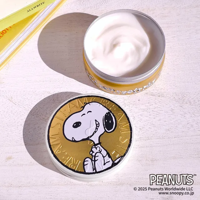 【STEAMCREAM 蒸汽乳霜】1547/史努比經典70年代 75g/1入(官方直營 / 高效保濕 / 純素保養)