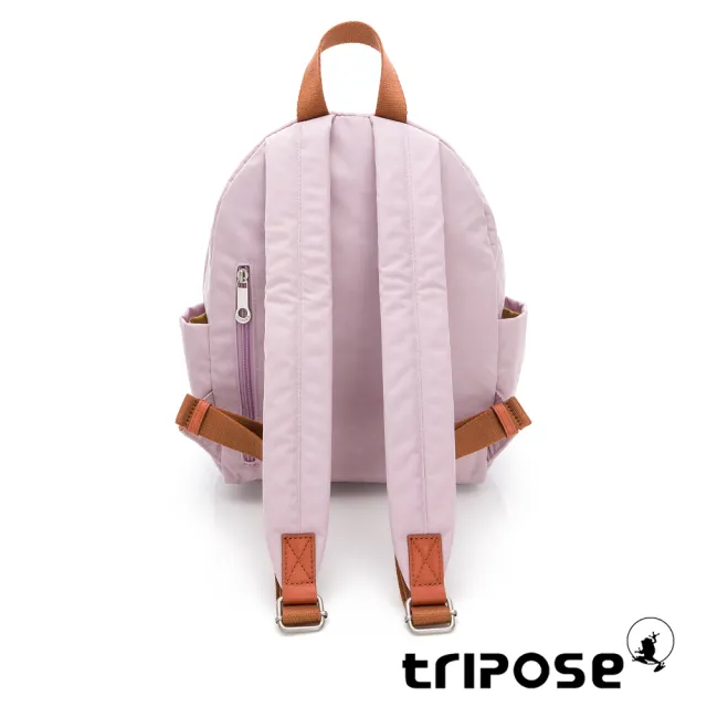 【tripose】CUBI微皺尼龍輕量後背包-小(手毬紫)