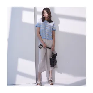 【Diffa】貼袋設計涼感長褲-女