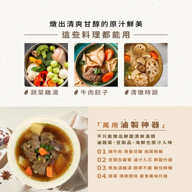 【味旅】清燉牛肉滷包25g×2包/盒(辛香料滷包)
