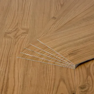 【樂嫚妮】6.9坪/DIY自黏式仿木紋質感 巧拼木地板 木紋地板貼 PVC塑膠地板 防滑耐磨 可自由裁切 160片