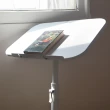 【aka】多段翻折坐站升降桌 60x40cm(坐站兩用/邊桌/電腦桌/書桌/工作桌/辦公桌)