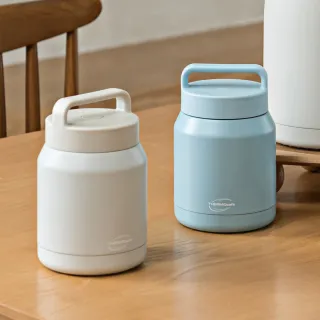 【THERMOcafe 凱菲】不鏽鋼真空保溫食物罐650ml(TCHF-650)