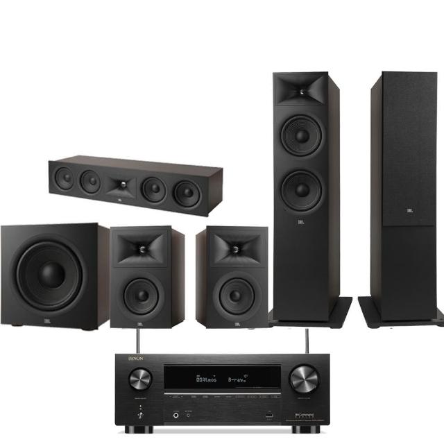 【Denon 天龍】家庭劇院組合(AVR-X2800H+JBL STAGE 280F+250B+245C+220P)