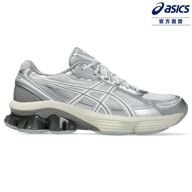 【asics 亞瑟士】GEL-KINETIC FLUENT 男女中性款 運動休閒鞋(1203A591-101)