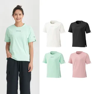 【MIZUNO 美津濃】女款短袖T恤 32MAB300XX（任選一件）(T恤)