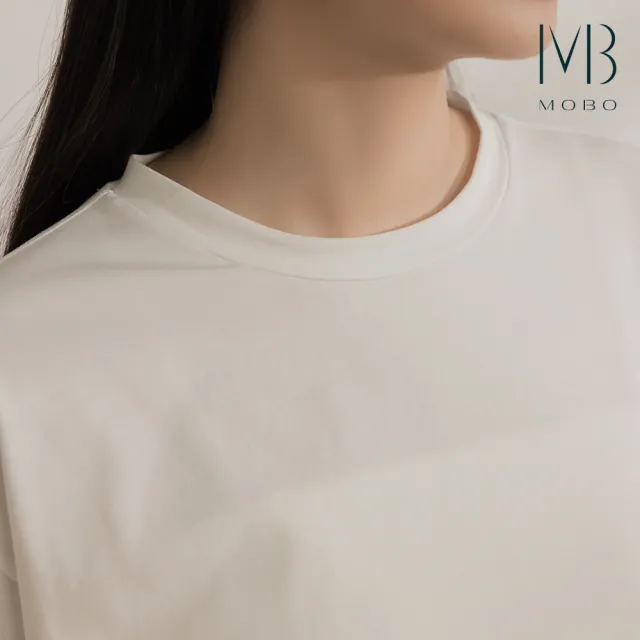 【MO-BO】簡單寬鬆好搭棉上衣