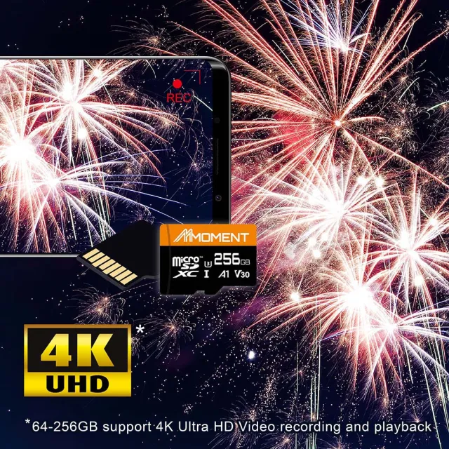 【兩入組Moment】MicroSD SDXC UHS-I A1V30 MM13 256GB 記憶卡(256GB 2入組)