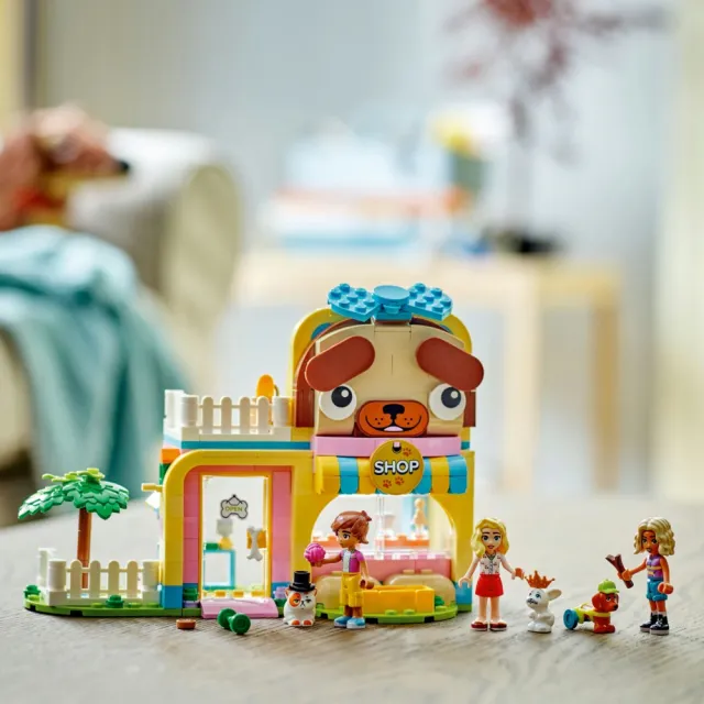 【LEGO 樂高】Friends 42650 寵物飾品店(商店玩具 兒童玩具 積木 禮物)