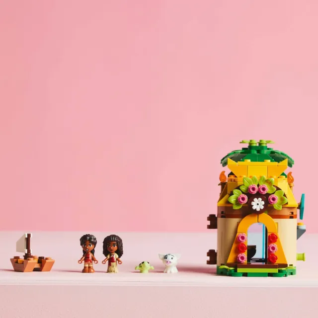 【LEGO 樂高】迪士尼公主系列 43260 莫娜的歡樂島(海洋奇緣 迪士尼公主 兒童玩具 禮物)