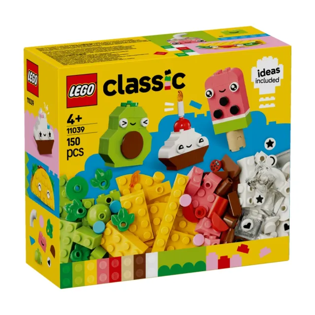 【LEGO 樂高】經典系列 11039 創意美食好朋友套裝(扮家家酒 幼兒積木 兒童玩具 禮物)