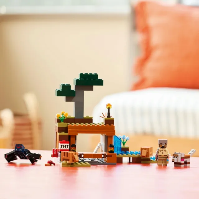 【LEGO 樂高】Minecraft 21269 犰狳礦坑探險(當個創世神 電玩 兒童玩具 禮物)