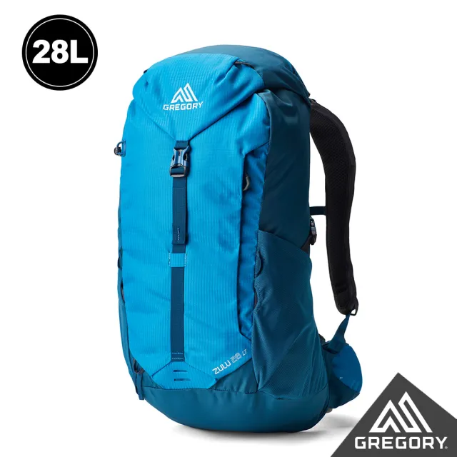【Gregory官方直營】28L ZULU LT 多功能 背包 登山包 多色可選(透氣背板 臀帶 單日登山包 健行包 水袋包)
