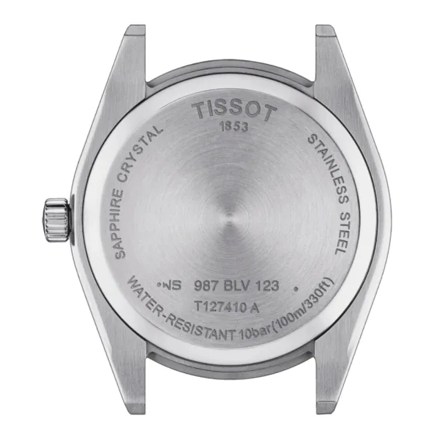 【TISSOT 天梭 官方授權】GENTLEMAN系列 正裝石英腕錶 母親節 禮物 推薦(T1274101105100)