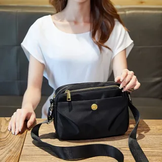 【MoonDy】雙11 防水包包 女包包 尼龍包 尼龍側背包 輕便小包 隨身包包 牛津布包 斜挎包 單肩包