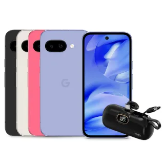 【Google】Pixel 9a 5G 6.3吋(8G/128G/Tensor G4/4800萬鏡頭畫素/AI手機) 口袋行電組
