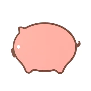 【LocknLock 樂扣樂扣】官方直營 玩趣抗菌砧板_小豬