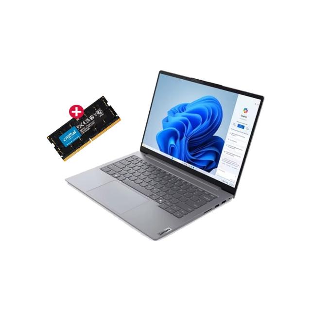 【ThinkPad 聯想】升級32G★14吋Ultra 5 Ai商用筆電(ThinkBook 14 G7/Ultra 5-125H/16G/512G SSD/W11H