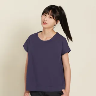 【YVONNE 以旺傢飾】水洗棉素面連袖上衣-丈青