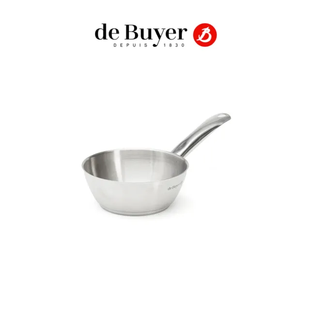【de Buyer 畢耶】Prim’Appety系列 不鏽鋼單柄萬用鍋16cm-IH爐可用鍋