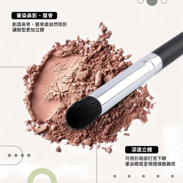【Galatea葛拉蒂】天顏系列 光峰羊毛S2RS暈染刷/鼻影刷(眼影刷/彩妝刷具/刷具/化妝刷)