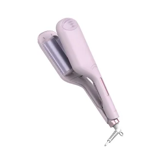 【KINYO】32MM 國際電壓植感系丁香波波蛋捲夾 水波紋蛋捲夾(KHS-3202 負離子)