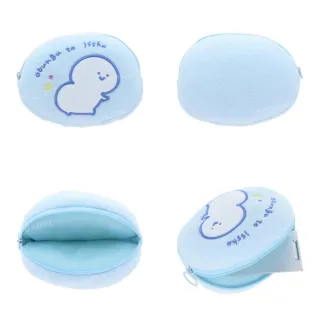 【小禮堂】雙11 文具先生 絨毛玩偶化妝包 大臉款(平輸品)