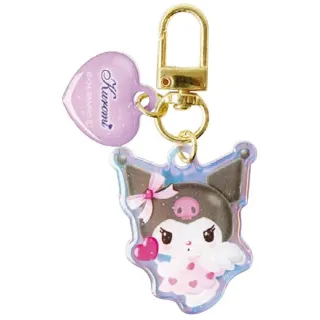 【小禮堂】Sanrio 三麗鷗 PVC極光造型吊飾 Cupid Kitty 美樂蒂 大耳狗 布丁狗(平輸品)