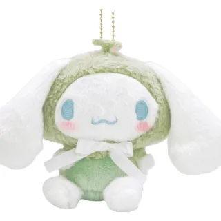 【小禮堂】雙11 Sanrio 三麗鷗 絨毛玩偶吊飾 水果頭套 Kitty 美樂蒂 大耳狗 布丁狗(平輸品)