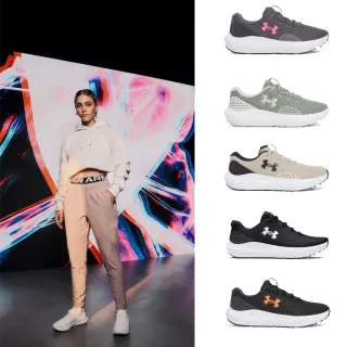 【UNDER ARMOUR】UA官方直營 男鞋 女鞋 Charged Surge 4 運動鞋 慢跑鞋(多款任選)