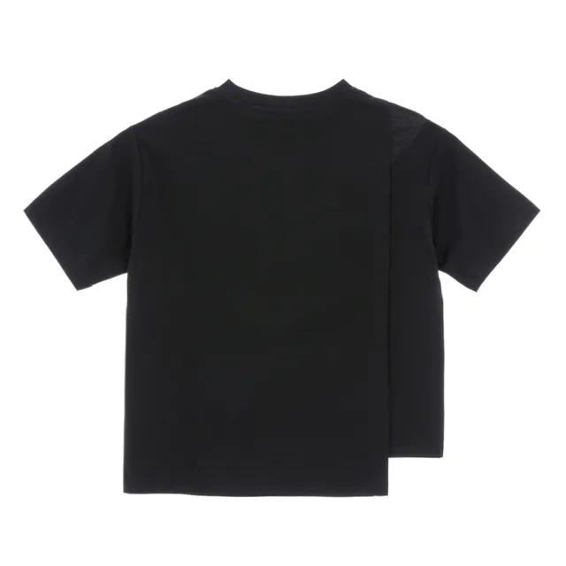 【PLAYBOY】OVERSIZE寬版落肩T-SHIRT(黑色)