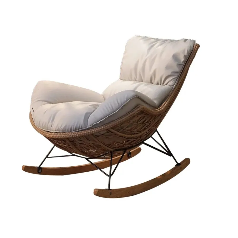 【XYG】搖椅躺椅搖搖椅加大加寬藤編懶人沙發休閒椅客廳成人躺椅(搖椅/躺椅/休閒椅/沙發椅)