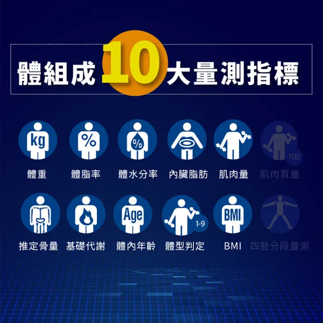 【台隆手創館】TANITA 十合一藍牙智能體組成計BC-402