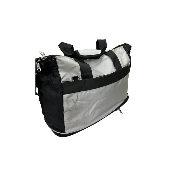 【SNOW.bagshop】雙11 旅行袋 可固定於拉桿 超輕防水尼龍布 外出休閒 旅行 手提 肩背斜側背 可加大