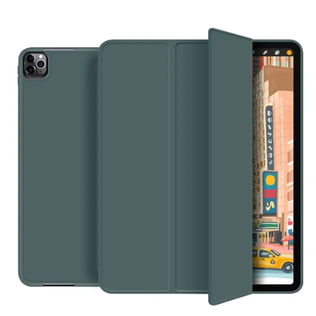 【Apple】2021 iPad 9 10.2吋/WiFi/64G 平板電腦(智慧筆槽皮套組)