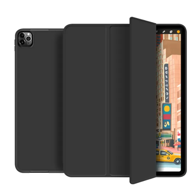 【Apple】2021 iPad 9 10.2吋/WiFi/64G 平板電腦(智慧筆槽皮套組)