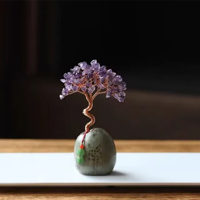 【JEN】開運 水晶招財樹水晶杯 2款可選(開業 入新居 喬遷 生日禮物 招財樹 交換禮物 新年 尾牙)
