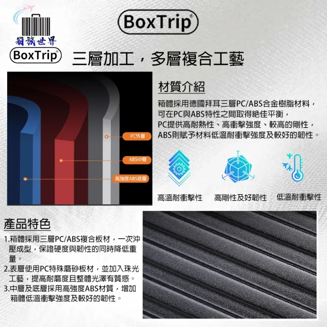 【BoxTrip 箱旅世界】26吋 復古款鋁框防刮行李箱(登機箱 旅行箱 復古行李箱 皮箱 國旅 國外旅遊)
