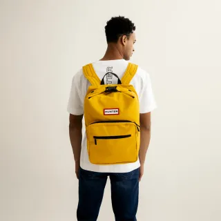 【HUNTER】上方開扣Pioneer尼龍後背包(黃色)