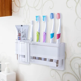 【3M】無痕極淨防水收納系列牙刷收納架 免釘免鑽 17721 
