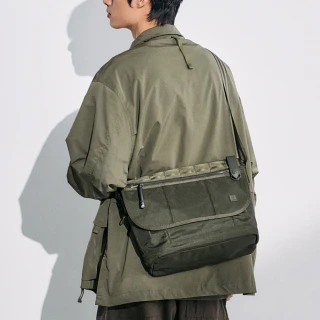 【PORTER INTERNATIONAL】自信經典NEW HEAT郵差包(森林綠)