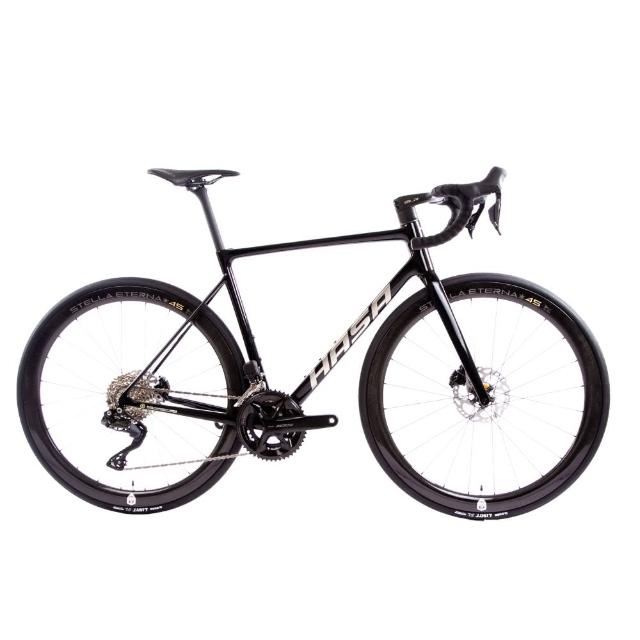 【HASA】DEROMA 一級碳纖維碟煞公路車 黑色