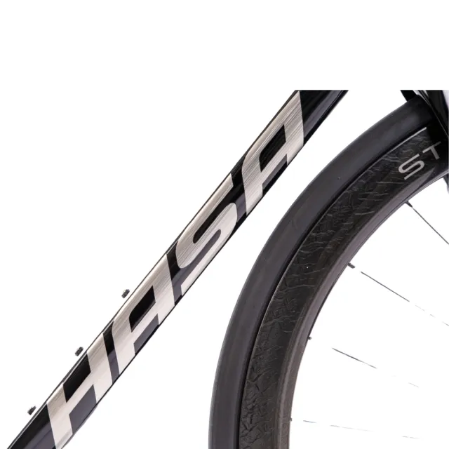 【HASA】DEROMA 一級碳纖維碟煞公路車 黑色