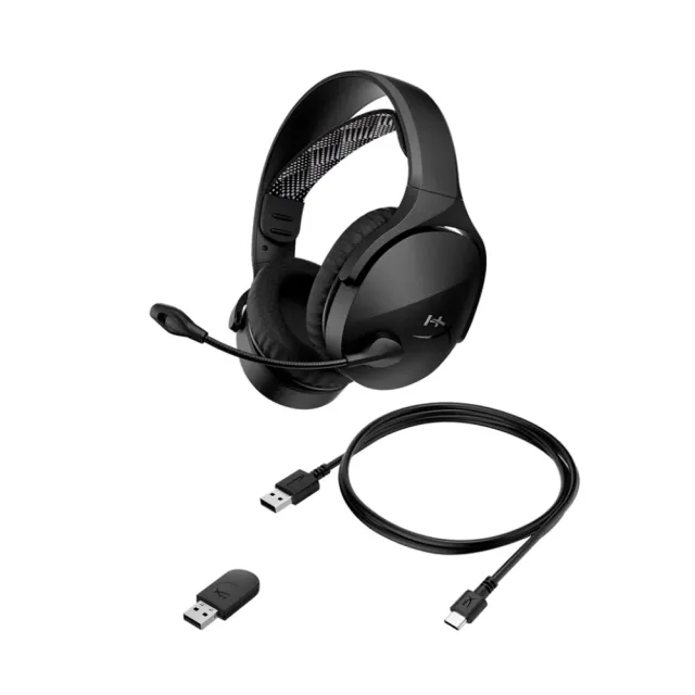 【HyperX】HyperX Cloud Jet - Wireless Gaming Headset — 無線電競耳機 黑色(AJ0T1AA)