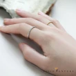 【Vividventure 亞帝芬奇】10分 天然鑽石戒指 真鑽 線戒 完美(14K金台)